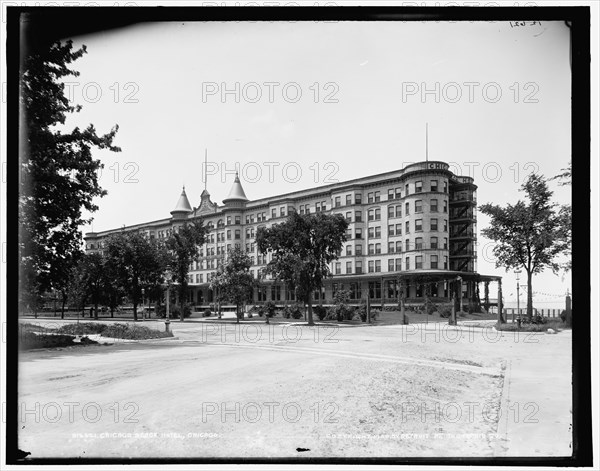 Chicago Beach Hotel, Chicago, 1900 Dec 4, . Creator: Unknown.