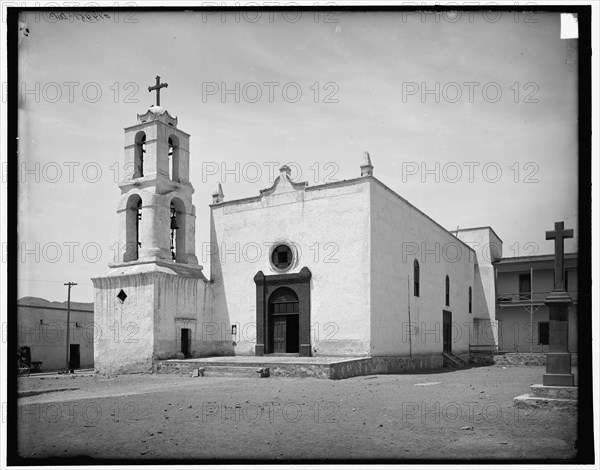 Church of Guadaloupe i.e. Guadalupe, Ciudad Juarez, Mexico, between 1900 and 1906. Creator: Unknown.