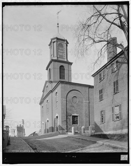 St. John's Church, Portsmouth, N.H., c1902. Creator: Unknown.