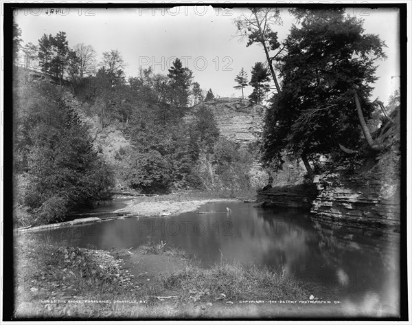 The Rocks, Poagshole, Dansville, N.Y., c1900. Creator: Unknown.