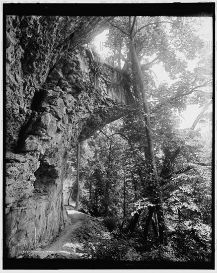 Hanging Rock, between 1890 and 1899. Creator: Unknown.