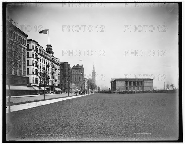 The Lake front, Chicago, 1902 Sept 16. Creator: Unknown.