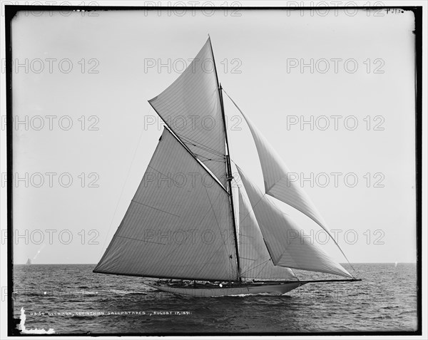 Gloriana, Corinthian sweepstakes, 1891 Aug 17. Creator: Unknown.