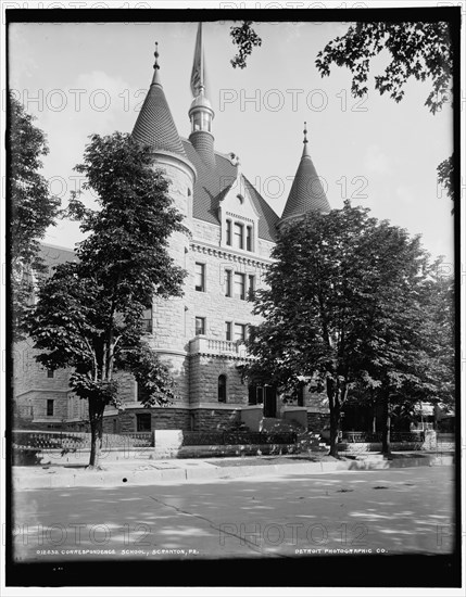 Correspondence School, Scranton, Pa., between 1890 and 1901. Creator: Unknown.