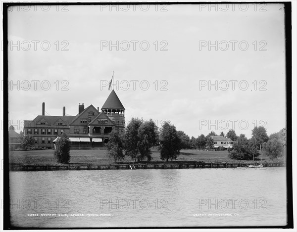 Country club, Grosse Pointe Farms [sic], between 1890 and 1901. Creator: Unknown.