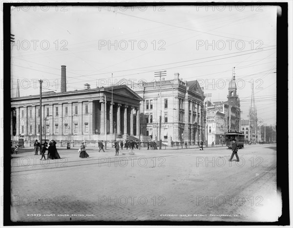 Court house, Dayton, Ohio, c1902. Creator: Unknown.