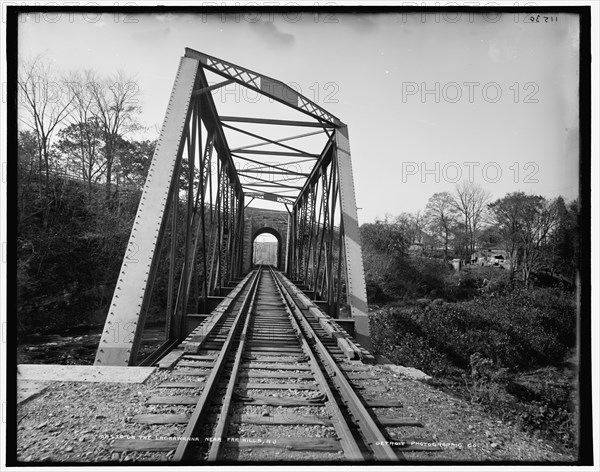 On the Lackawanna near Far Hills, N.J., between 1890 and 1901. Creator: Unknown.