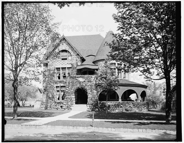 Delta Kappa Epsilon house, Ann Arbor, Michigan, between 1890 and 1901. Creator: Unknown.