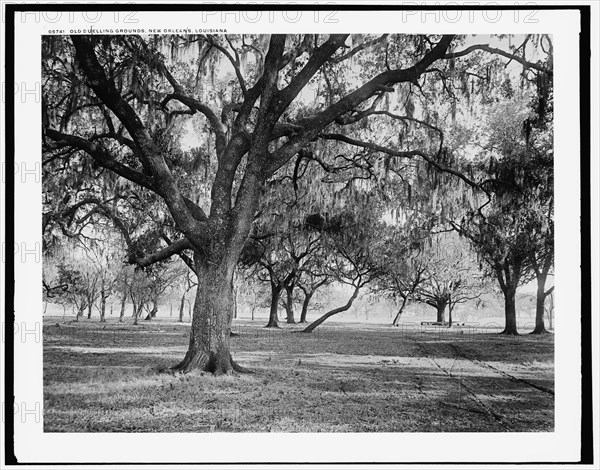 Old duelling grounds, New Orleans, Louisiana, c1900. Creator: Unknown.