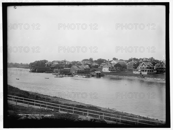 Simpson's Wharf, York Harbor, Me., between 1900 and 1906. Creator: Unknown.