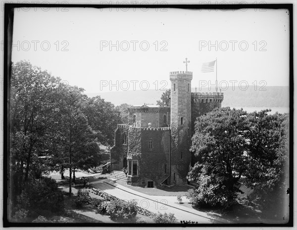 Castle, Academy of Mount St. Vincent, front view, New York, N.Y., between 1905 and 1915. Creator: Unknown.