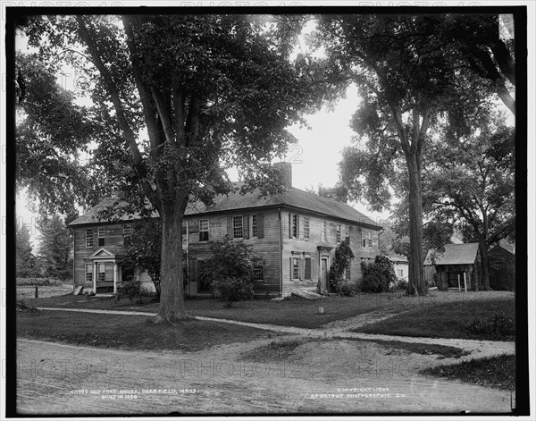 Old Fray [sic] House, Deerfield, Mass., built in 1698, c1900. Creator: Unknown.