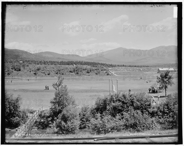 Mount Pleasant golf links from tee no. 1, between 1890 and 1901. Creator: Unknown.