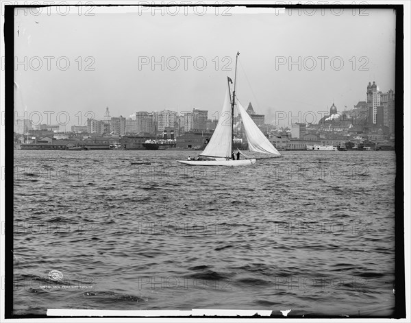 New York City skyline, c1906. Creator: Unknown.