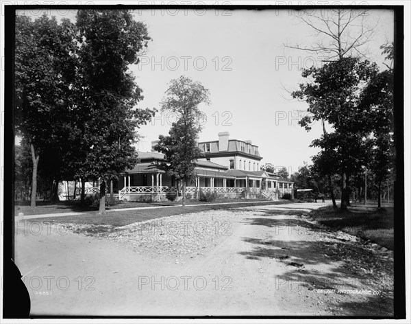 Fort Sheridan, the hospital, between 1880 and 1899. Creator: Unknown.