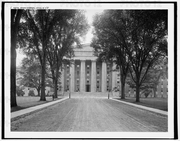 State hospital, Utica, N.Y., (1905?). Creator: Unknown.