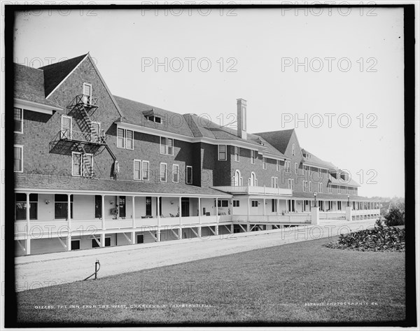 The Inn, from the west, Charlevoix-the-Beautiful, between 1890 and 1900. Creator: Unknown.