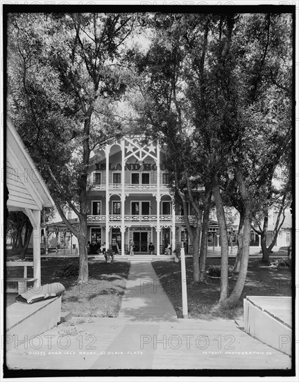 Star Isl'd. House, St. Clair Flats, between 1890 and 1901. Creator: Unknown.