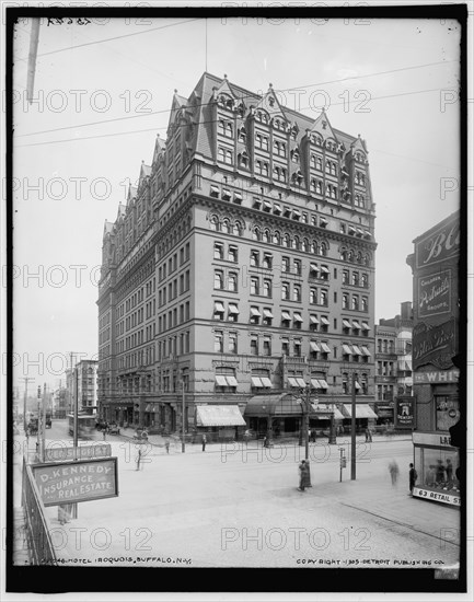 Hotel Iroquois, Buffalo, N.Y., c1905. Creator: Unknown.