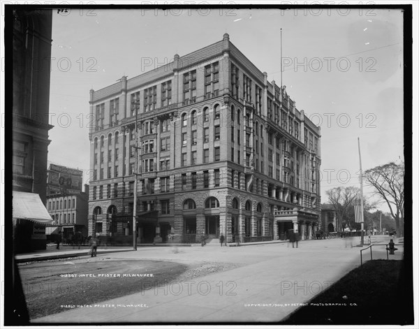 Hotel Pfister, Milwaukee, c1900. Creator: Unknown.