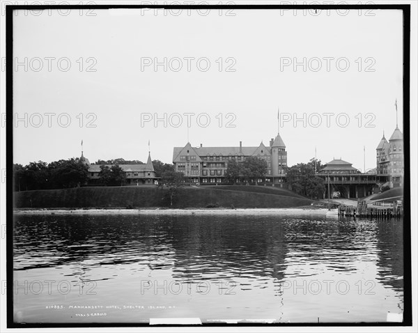 Manhansett Hotel i.e. Manhanset House, Shelter Island, N.Y., c1905. Creator: Unknown.