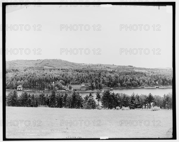 Pine Grove Springs Hotel, Lake Spofford, N.H., c1905. Creator: Unknown.