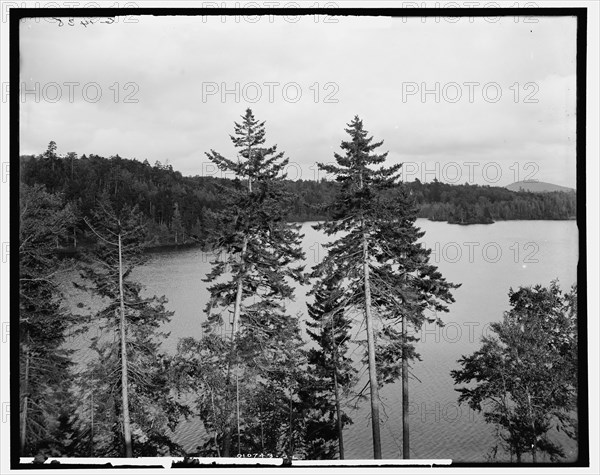 Upper St. Regis Lake, Adirondack Mountains, c.between 1900 and 1906. Creator: Unknown.