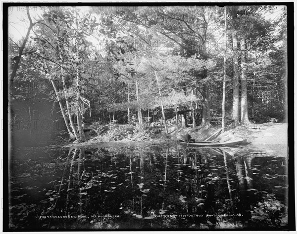 Wiscasset Pool, Mt. Pocono, Pa., c1900. Creator: Unknown.