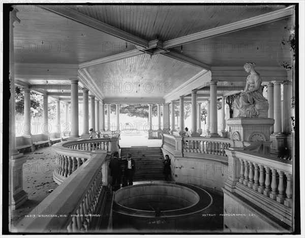 Waukesha, Wis., Hygeia Springs, between 1880 and 1899. Creator: Unknown.