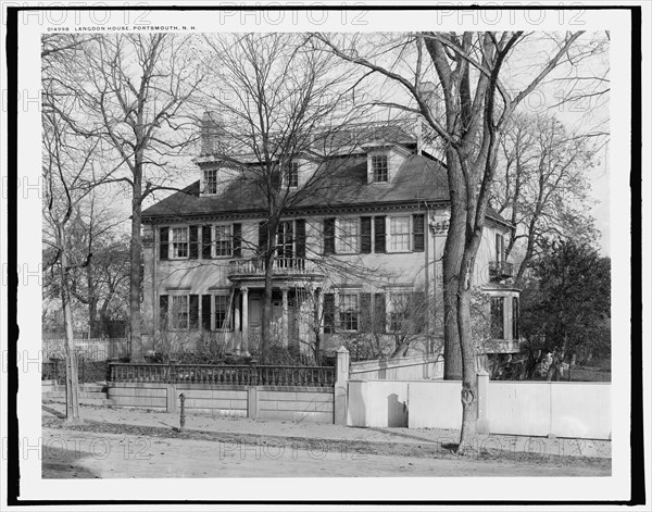 Langdon House, Portsmouth, N.H., (1902?). Creator: Unknown.