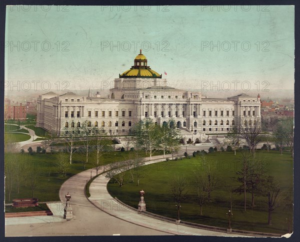 The Library of Congress, Washington, c1900. Creator: Unknown.