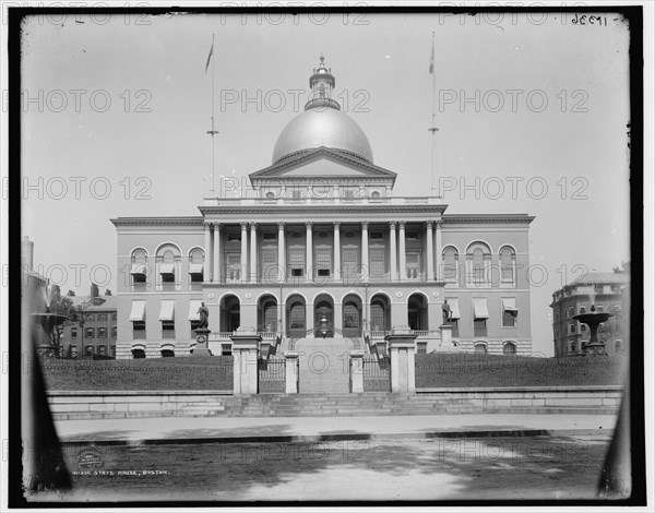 State House, Boston, c1899. Creator: Unknown.
