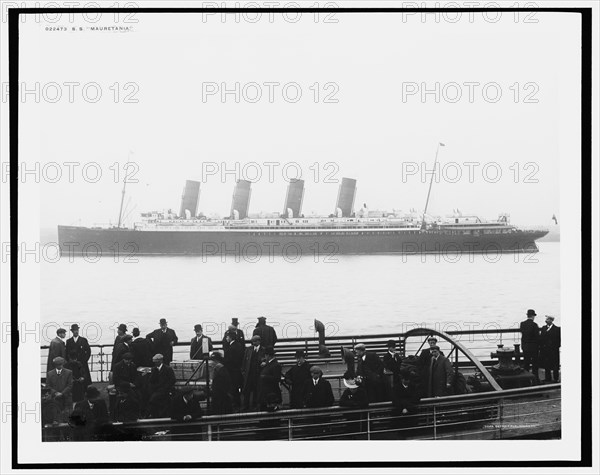 S.S. Mauretania, c1908. Creator: Unknown.