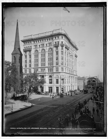 Metropolitan Life Insurance Building, New York, c1900. Creator: Unknown.