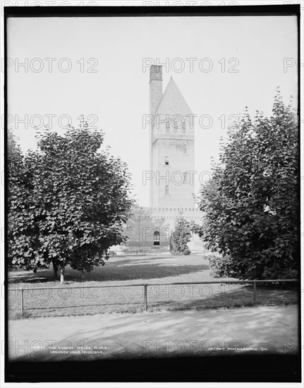 The Engine house, M.M.A., Orchard Lake, Michigan, between 1890 and 1901. Creator: Unknown.