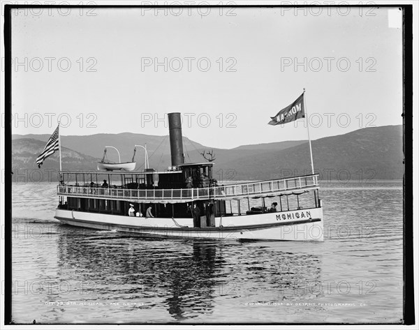 Str. Mohican, Lake George, c1904. Creator: Unknown.