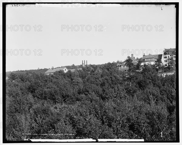 Lake Mohonk House from the west, c1904. Creator: Unknown.