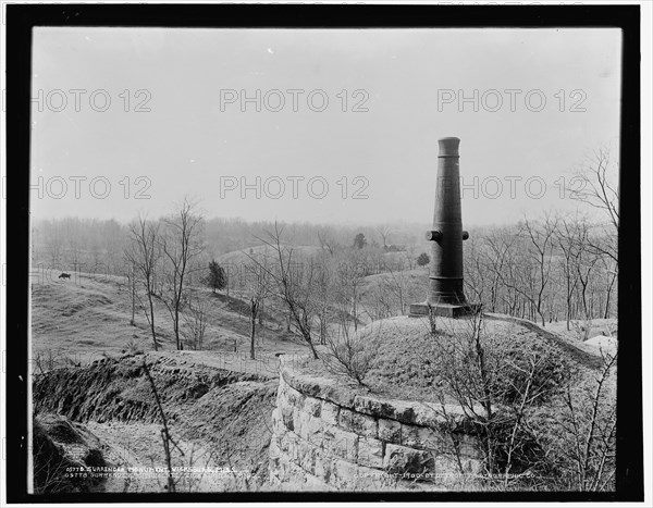 Surrender Monument, Vicksburg, Miss., c1900. Creator: Unknown.