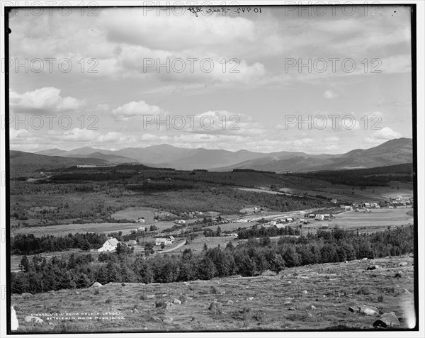 View from Crufts Ledge, Bethlehem, White Mountains, between 1890 and 1901. Creator: Unknown.