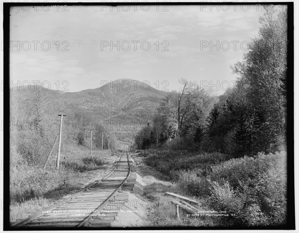 Dome of Mount Pleasant, Presidential Range, White Mountains, c1900. Creator: Unknown.