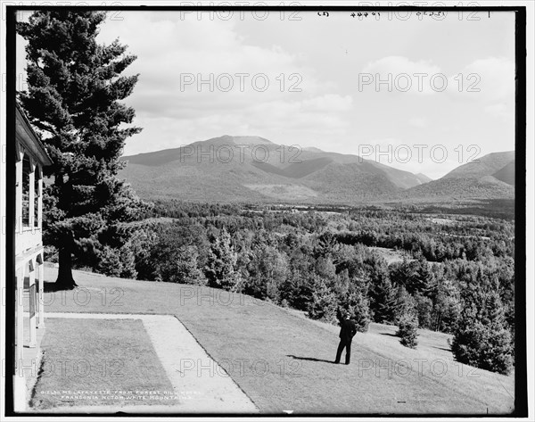Mt. Lafayette from Forest Hills Hotel, Franconia Notch, White Mountains, between 1890 and 1901. Creator: Unknown.