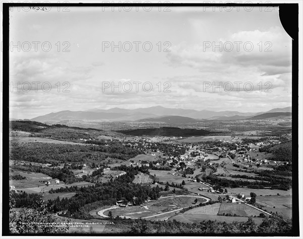 Presidential Range from Kilburn Crags, Littleton, White Mountains, c1900. Creator: Unknown.