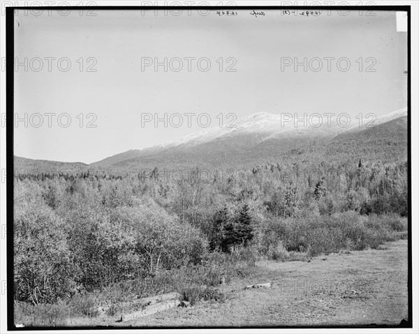 Presidential Range from Twin River, Mount Pleasant, White Mountains, between 1890 and 1901. Creator: Unknown.
