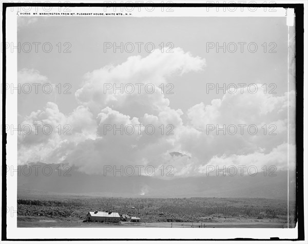 Mt. Washington from Mt. Pleasant House, White Mts., N.H., between 1890 and 1901. Creator: Unknown.