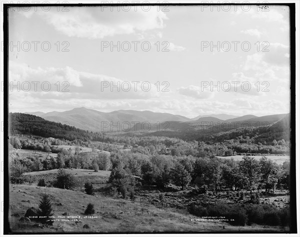 Moat Mtn. from Ditson's, Jackson, White Mountains, c1900. Creator: Unknown.