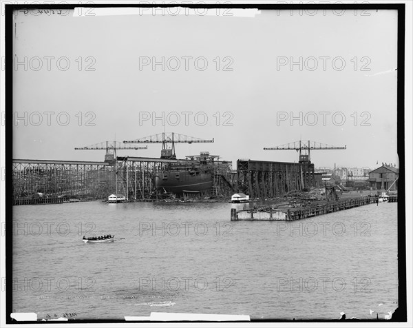 Water front, Newport News, Va., c1905. Creator: Unknown.
