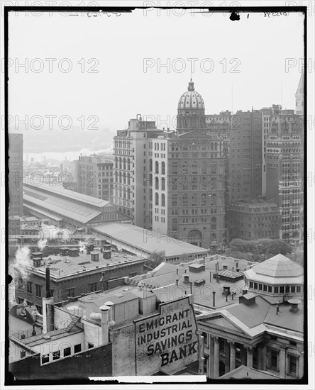 Heart of New York, N.Y., c1908. Creator: Unknown.