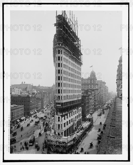 Flatiron Building, New York, N.Y., c1902. Creator: Unknown.