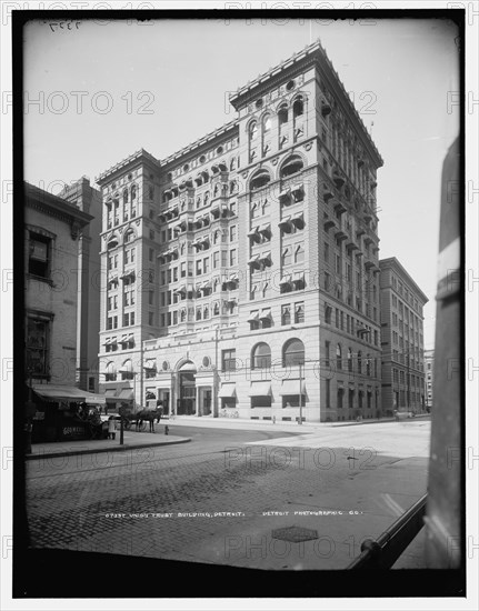 Union Trust Building, Detroit, between 1880 and 1899. Creator: Unknown.