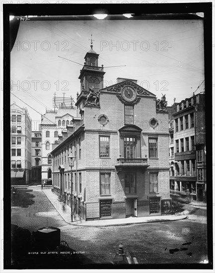 Old State House, Boston, between 1890 and 1899. Creator: Unknown.
